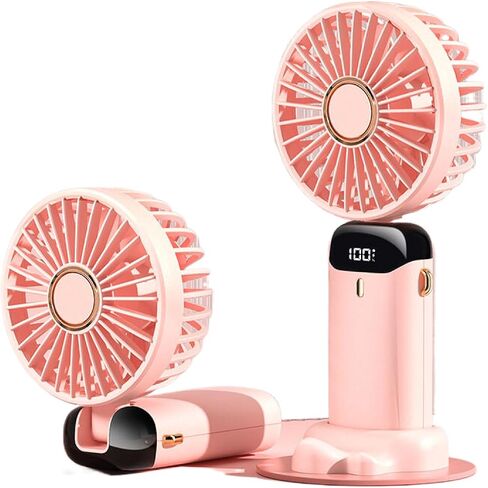 مروحة USB محمولة ، ميني محمولة قابلة للطي صغير ، طالب مكتب رقمي ، مروحة كهربائية صغيرة ، مروحة صغيرة منعشة صغيرة N15 Violet in Kuwait