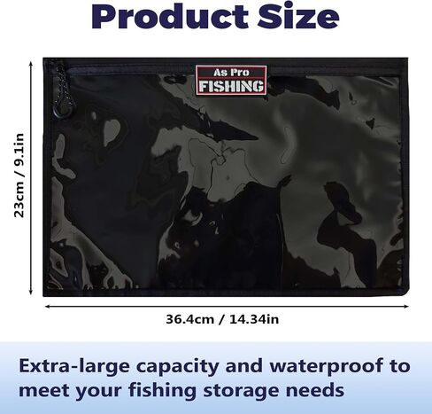4Pack Fishing Clear Tackle Storage Bag,Waterproof Plastic Storage Fishing Bag for Fishing Gear, Bait, Tackle, Lures and Soft Plastics,Built Tough, Massive Storage Fishing Gift Bag in Saudi Arabia