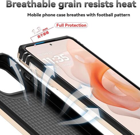 بالنسبة إلى Motorola Moto G Stylus 5G 2025 CASE مع واقي شاشة زجاجي مقسى وغطاء كاميرا شريحة ، وغطاء واقعي للسيارة المغناطيسية لـ Motorola Moto G Stylus 5G 2025 GOLD in Kuwait
