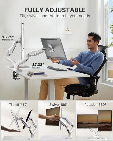 Huanuo Dual Monitor Stand و Monitor Monit in Kuwait