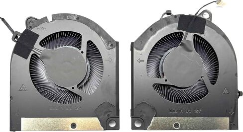 BestParts New Genuine CPU + GPU Cooling Fan Replacement for DELL G15 5535 (Only for RTX 40 Series), P/N: ND8CC11-22E06 ND8CC11-22E07, 12V Fan (Note: Does not fit RTX 3050 Series) in Saudi Arabia