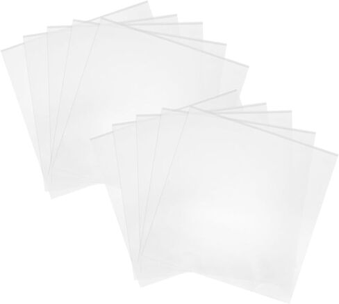 Magiclulu 10pcs سجل فينيل الأكمام الأكمام الخارجي الأكمام فينيل الأكمام الأكمام in Saudi Arabia