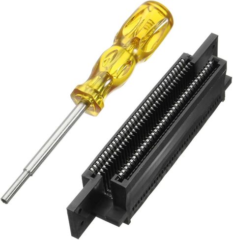 ARTIBETTER 2pcs NES-Connector Game Console Gaming IEM Game Machine Accessories 72 Pin Connector Console Slot Tool 72 Pin Replacement Connector Machine Repair Part Plastic Black in Saudi Arabia