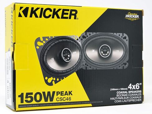 Kicker 43CSC464 CSC46 4x6 بوصة مكبرات صوت محورية ، 4 أوم in Saudi Arabia