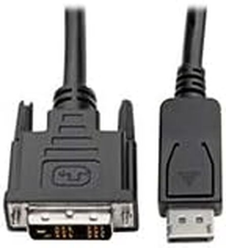 3 أقدام منفذ عرض إلى DVI-D Adapter Cable DP مع مزالج ذكر إلى ذكر 1080 بكسل in Saudi Arabia