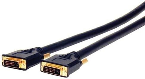 سلسلة قياسية 28 AWG DVI-D كابل الارتباط المزدوج 10ft in Kuwait