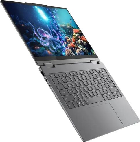 Lenovo Yoga 7 2-in-1 Laptop: 14 "Wuxga Touchscreen • Intel Core Ultra 7 256V • Intel Arc Graphics 140V • 16 GB LPDDR5 SDRAM • 2 TB SSD • WIN11 Home • WIFI 7 • Backleit KB • 5MP + IR Camera • TB 4 in Kuwait