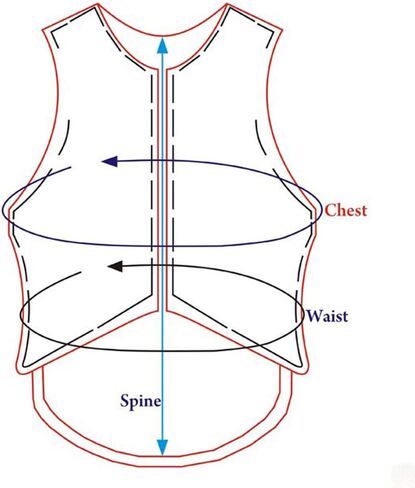 HILASON الفروسية ركوب الخيل سترة السلامة واقية للأطفال الصغار الشباب in Kuwait