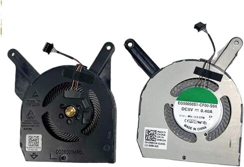 0MXH2W 0XYG4C for Latitude 5400 5402 Laptop Cooling Fan Cooler Fan Heatsink Radiator CN-0MXH2W CN-0XYG4C(Silver Cooling Fan) in Saudi Arabia
