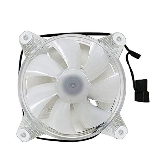 Model Crystal Cold Beauty Transparent Dreamlike Color 12cm 120mm Case Cooling Cooler Fan 3pin 4pin in Saudi Arabia