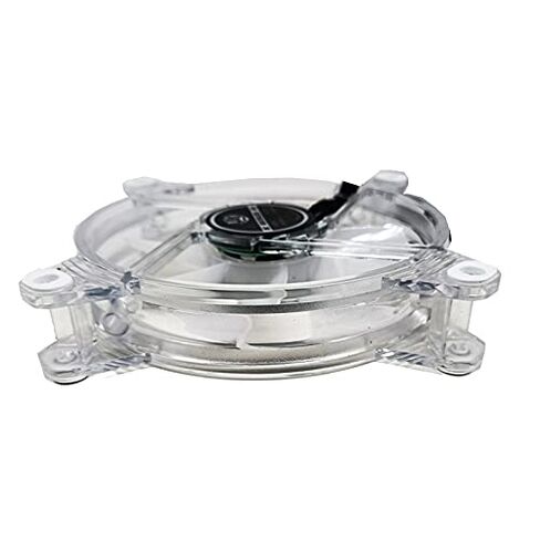 Model Crystal Cold Beauty Transparent Dreamlike Color 12cm 120mm Case Cooling Cooler Fan 3pin 4pin in Saudi Arabia