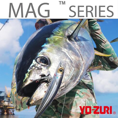 طُعم عائم من Yo-Zuri Mag Darter، لون لؤلؤي، 5 بوصات in Saudi Arabia