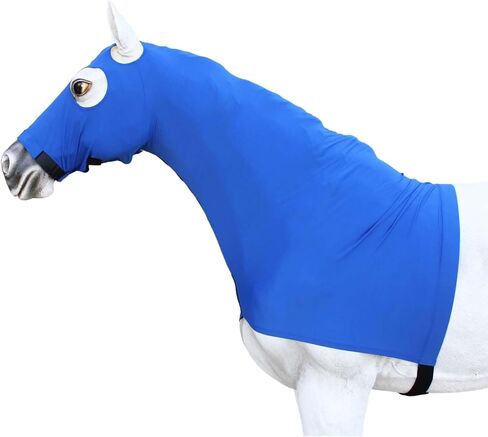 Medium Horse Comfort Stretch Spandex Neck Hood Mane Turquoise 521MW04TR in Saudi Arabia