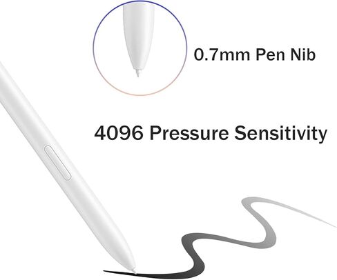 استبدال Tab S10 Fe S Pen لـ Samsung Galaxy Tab S10 Fe ، Tab S10 Fe + Stylus Pen for Galaxy Tab S10 Fe Plus P Pen جميع الإصدارات + 5 Nibs Free ، Nobluetooth (Blue) in Kuwait
