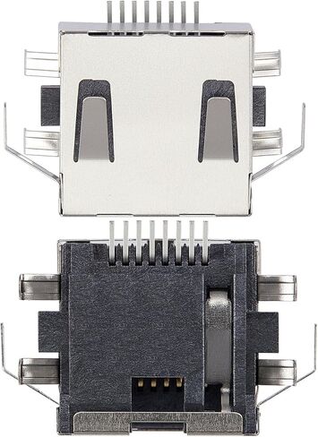 استبدال Metal RJ45 منفذ موصل منفذ Ethernet Socket Socket مناسب لـ PlayStation 5/4 Console in Saudi Arabia
