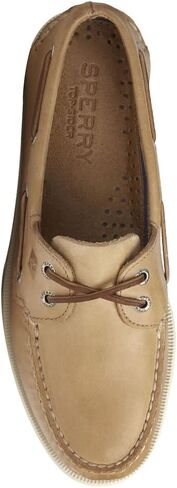 Sperry Top-Sider Men's Authentic Original 2-Eye Leather Boat Shoe Oatmeal in Saudi Arabia