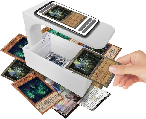 ScanStand لبطاقات التداول القياسية الحجم ، وقصة MTG Card Scanner ، حامل الهاتف مع مربع البطاقة ، المسح الضوئي بسرعة وبطاقات MTG ، المتاحة فقط لمانابوكس in Saudi Arabia
