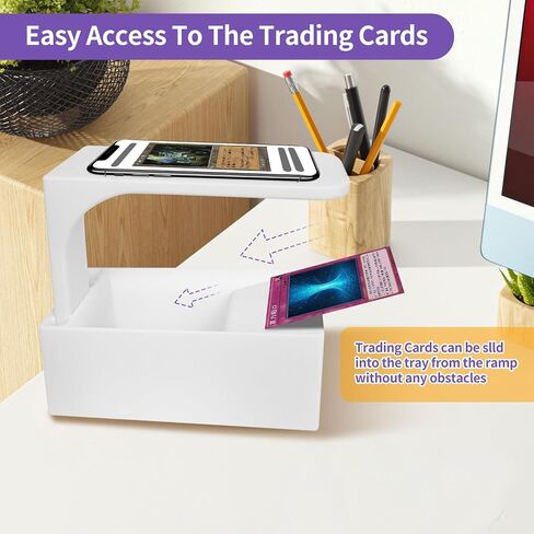 ScanStand لبطاقات التداول القياسية الحجم ، وقصة MTG Card Scanner ، حامل الهاتف مع مربع البطاقة ، المسح الضوئي بسرعة وبطاقات MTG ، المتاحة فقط لمانابوكس in Saudi Arabia
