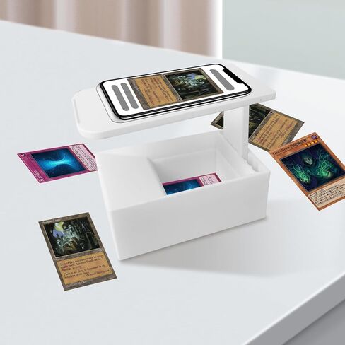 ScanStand لبطاقات التداول القياسية الحجم ، وقصة MTG Card Scanner ، حامل الهاتف مع مربع البطاقة ، المسح الضوئي بسرعة وبطاقات MTG ، المتاحة فقط لمانابوكس in Saudi Arabia
