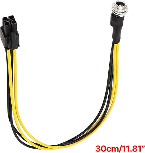 CPU Power Cable DC5525 to Hard Disk CPU 4PIN 4pins Module Power Cord 18AWG 5.5MMx2.1MM/5.5MMx2.5MM in Saudi Arabia