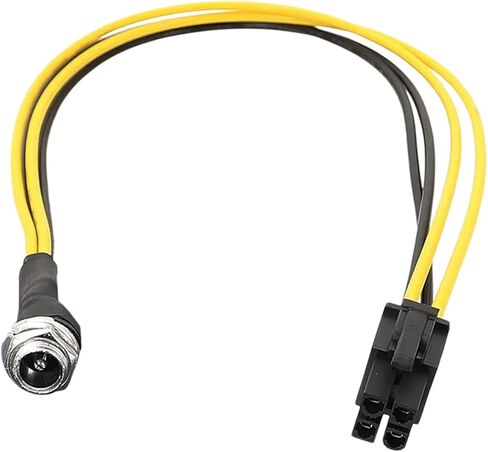 CPU Power Cable DC5525 to Hard Disk CPU 4PIN 4pins Module Power Cord 18AWG 5.5MMx2.1MM/5.5MMx2.5MM in Saudi Arabia