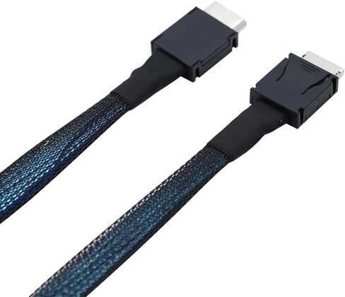 24 جيجابت في الثانية 8611 تمديد كابل PCIE 8611 سلك بيانات نقل الذكور لبطاقة الخادم الداخلي لمركز البيانات in Saudi Arabia