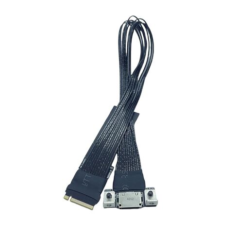 to 4i SFF8611 Extension Cable Silver Plating Wire for Desktop and Notebook Conversion with Optional Length in Kuwait