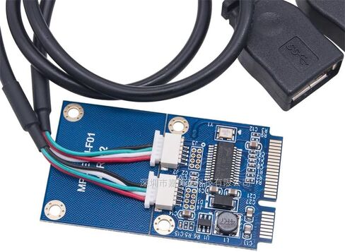 PCIe/A+E to USB Adapter PCIe to USB Cable for Seamlessly Device Connectivities on Computers Notebook in Saudi Arabia