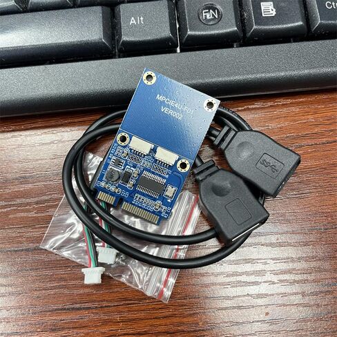 PCIe/A+E to USB Adapter PCIe to USB Cable for Seamlessly Device Connectivities on Computers Notebook in Saudi Arabia