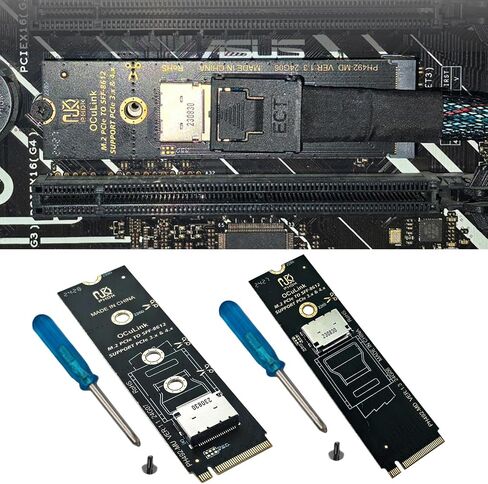 PCIE إلى SFF8612 بطاقة محول التوسع تدعم SFF8611 SFF8612 لمختلف اللوحة الرئيسية in Saudi Arabia