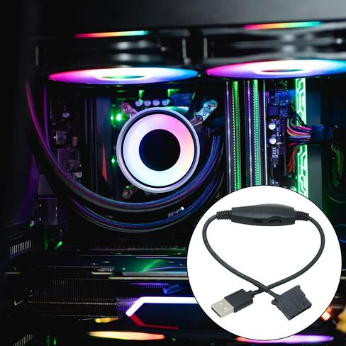 USB إلى 4Pin 5V إلى 12 فولت محولات طاقة مروحة USB موصلات محولات المحولات مع كابل محولات المروحة in Saudi Arabia