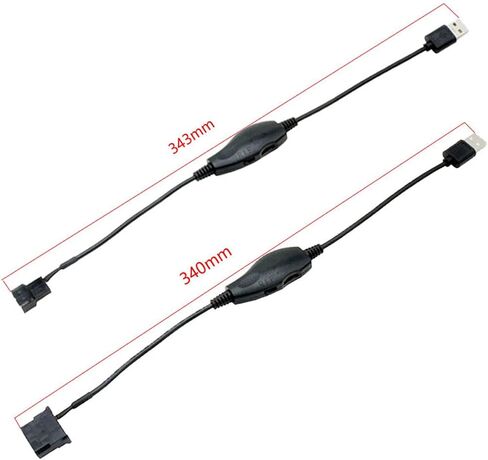 USB إلى 4Pin 5V إلى 12 فولت محولات طاقة مروحة USB موصلات محولات المحولات مع كابل محولات المروحة in Saudi Arabia