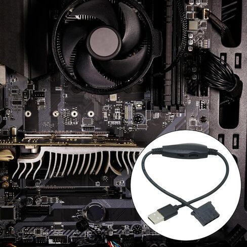 USB إلى 4Pin 5V إلى 12 فولت محولات طاقة مروحة USB موصلات محولات المحولات مع كابل محولات المروحة in Saudi Arabia