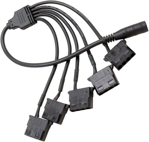 5.5mmmx2.1mm أنثى إلى 5pcs 4pin 4pin condip محول استبدال موصل توصيل الطاقة in Saudi Arabia