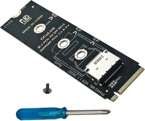 PCIE إلى SFF8612 بطاقة محول التوسع تدعم SFF8611 SFF8612 لمختلف اللوحة الرئيسية in Saudi Arabia