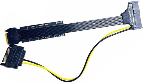 M.2 NVMe to U2U3 Card Cable PCIE4.0 U2U3 Hard Disk Adapters Cable Fast Speed in Saudi Arabia