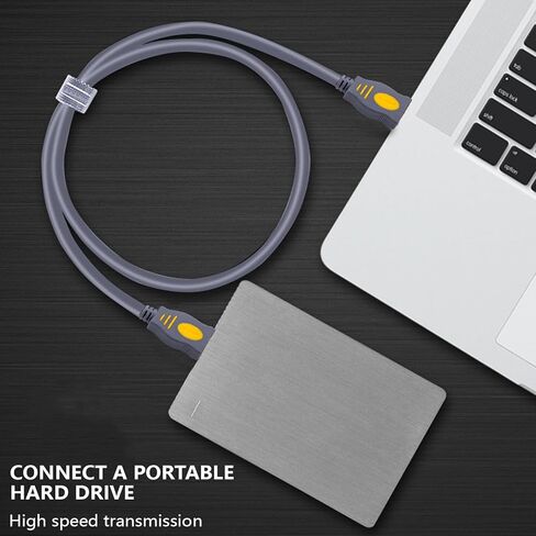 USB 2.0 Cord Male to Male Connection for USB Disk ، وقراء البطاقات ، والطابعات ، والكاميرات in Saudi Arabia