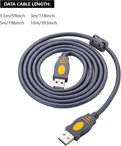 USB 2.0 Cord Male to Male Connection for USB Disk ، وقراء البطاقات ، والطابعات ، والكاميرات in Saudi Arabia