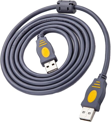 USB 2.0 Cord Male to Male Connection for USB Disk ، وقراء البطاقات ، والطابعات ، والكاميرات in Saudi Arabia