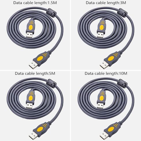 USB 2.0 Cord Male to Male Connection for USB Disk ، وقراء البطاقات ، والطابعات ، والكاميرات in Saudi Arabia