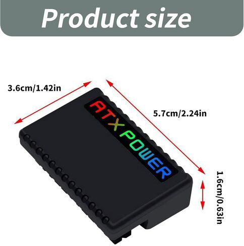 24Pin 90Degree Adapter with 3Pin ARGB Lights for Computer Case Mainboard Power Supply Wiring in Saudi Arabia