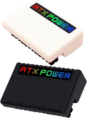 24Pin 90Degree Adapter with 3Pin ARGB Lights for Computer Case Mainboard Power Supply Wiring in Saudi Arabia