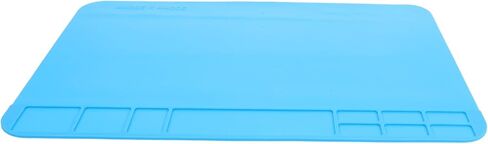 POPETPOP Large Silicone Repair Mat for Computer Phone Repairs Heat Insulation Workbench Mat with Non Slip Base Portable Solder Holder for Stylish Design in Saudi Arabia