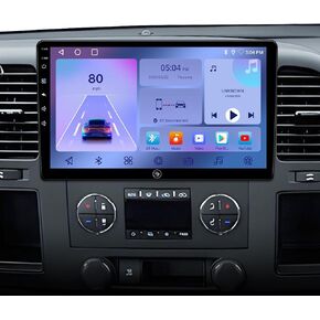 ترقية راديو ستيريو للسيارة التي تعمل باللمس لـ Chevy Silverado 2007-2013 GMC Sierra Yukon Buick Enclude Unction Unit Present Practed in Carplay Android Auto (10 "2G+64G) in Kuwait