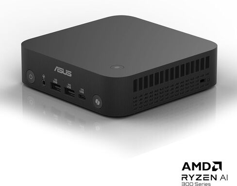 ASUS ExpertCenter PN54 Barebone Mini PC with AMD RyzenTM AI 7 350 Processor, DDR5 RAM, Dual Storage Design, WiFi 7 & BT 5.4, Voice Command, Toolless Chassis Access, USB-C, Hardware TPM, & VESA Mount in Saudi Arabia