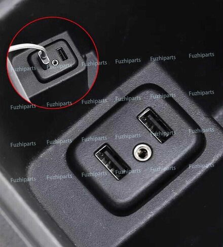 13509942 Dual USB Port Interface Box AUX Jack Carplay Adapter Module fit for GMC Chevrolet Buick Cadillac Chevy 2016 17 18(13510854/13519224/13523018/13519225/13509943) in Saudi Arabia