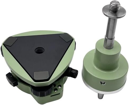 Green Three-Jaw Tribrach With Optical Plummet Adapter With 5/8 Thread Adaptor in Kuwait