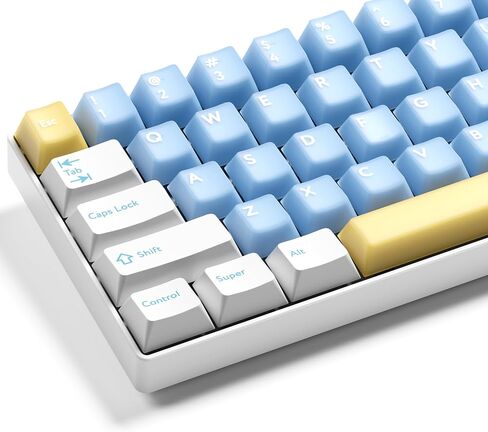 XVX Double Shot Keycaps Set 216 مفتاح ، ملف تعريف لوحة مفاتيح لوحة مفاتيح مخصصة ، أغطية مفاتيح شفافة Jade متوافقة مع لوحة مفاتيح ميكانيكية 61/64/68/84/87/100/104/108 in Kuwait