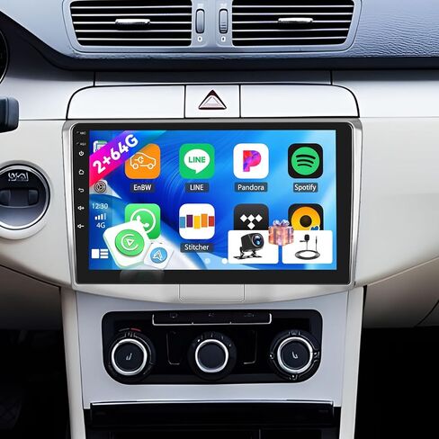 [4+128G] SteroROid 15 Car Radio Stereo لـ VW Passat B6 B7 CC 2010-2015 مع Carplay و Android Auto ، 10.1 بوصة راديو السيارة مع رابط المرآة Bluetooth FM/RDS WiFi GPS EQ DSP SWC+AHD كاميرا النسخ الاحتياطي AHD in Saudi Arabia