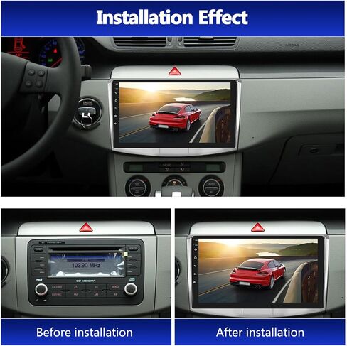 [4+128G] SteroROid 15 Car Radio Stereo لـ VW Passat B6 B7 CC 2010-2015 مع Carplay و Android Auto ، 10.1 بوصة راديو السيارة مع رابط المرآة Bluetooth FM/RDS WiFi GPS EQ DSP SWC+AHD كاميرا النسخ الاحتياطي AHD in Saudi Arabia